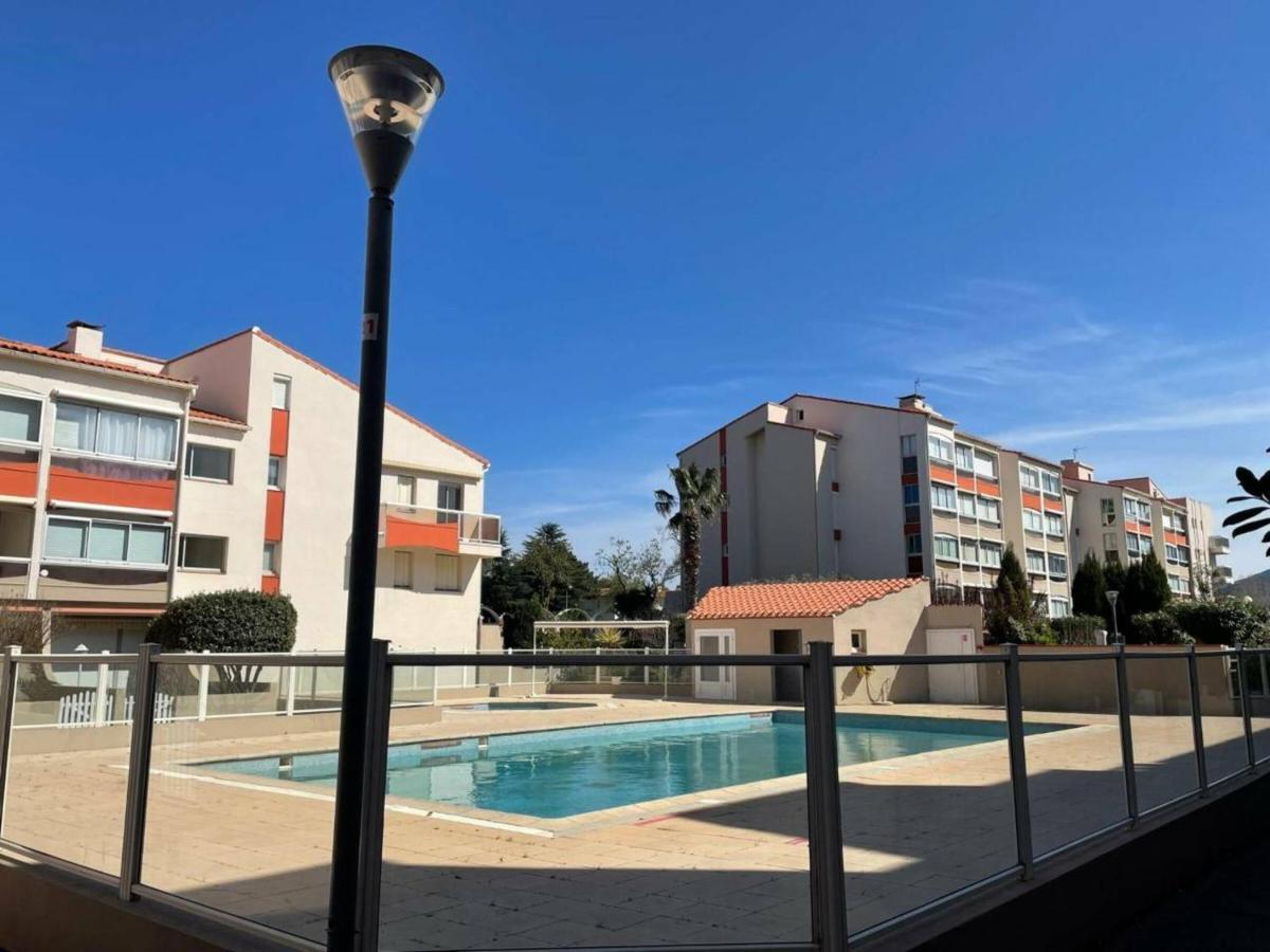 Appartement Cosy A 100M De La Plage Avec Piscine, Parking Prive Et Loggia Vitree - Fr-1-225-706 Argelès-sur-Mer Eksteriør bilde